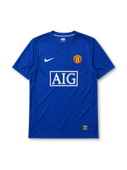 Manchester United 2008-09 third jersey in royal blue