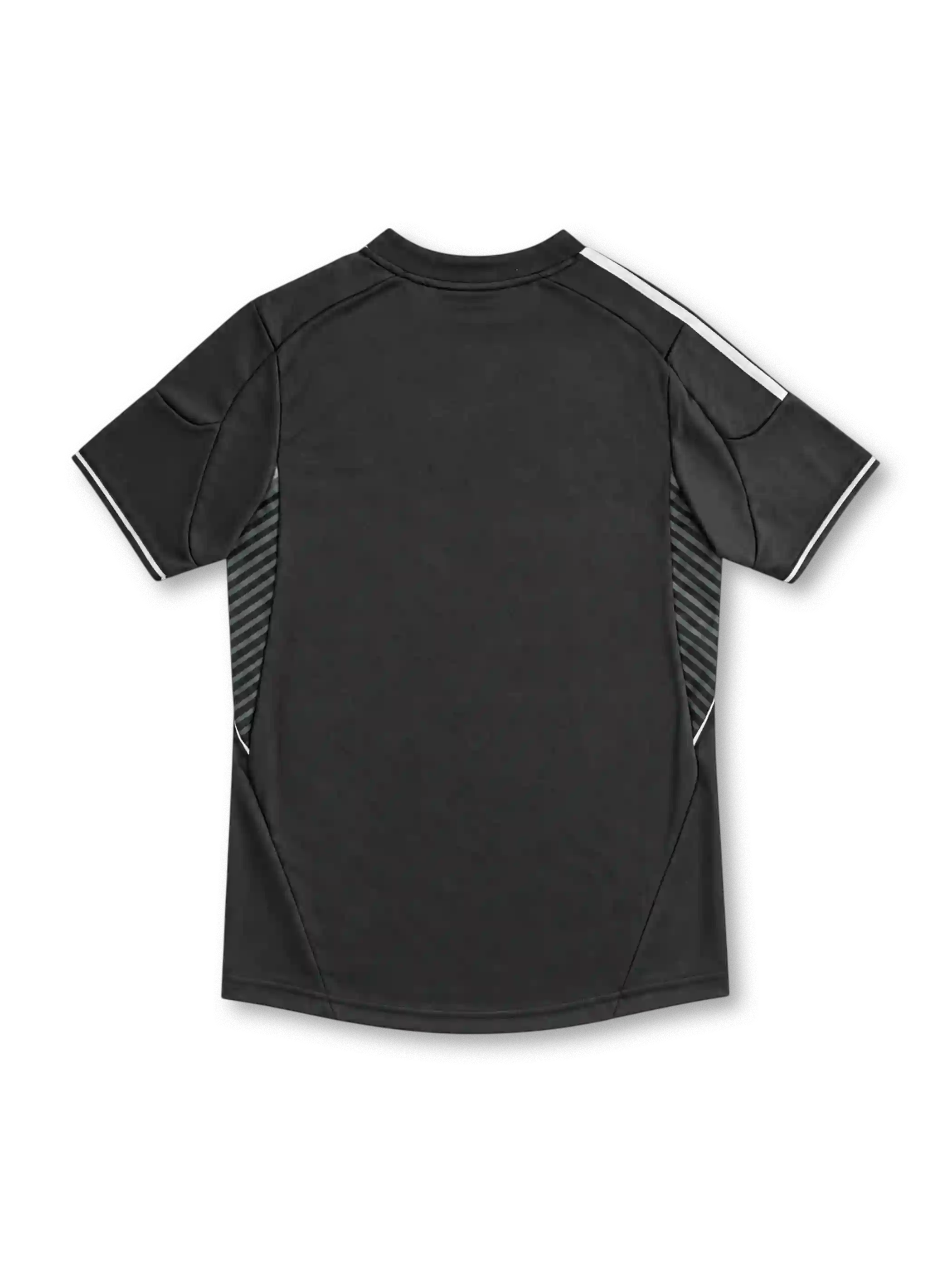 Chelsea 2013/14 black away jersey with white adidas stripes, monochrome crest and Samsung sponsor