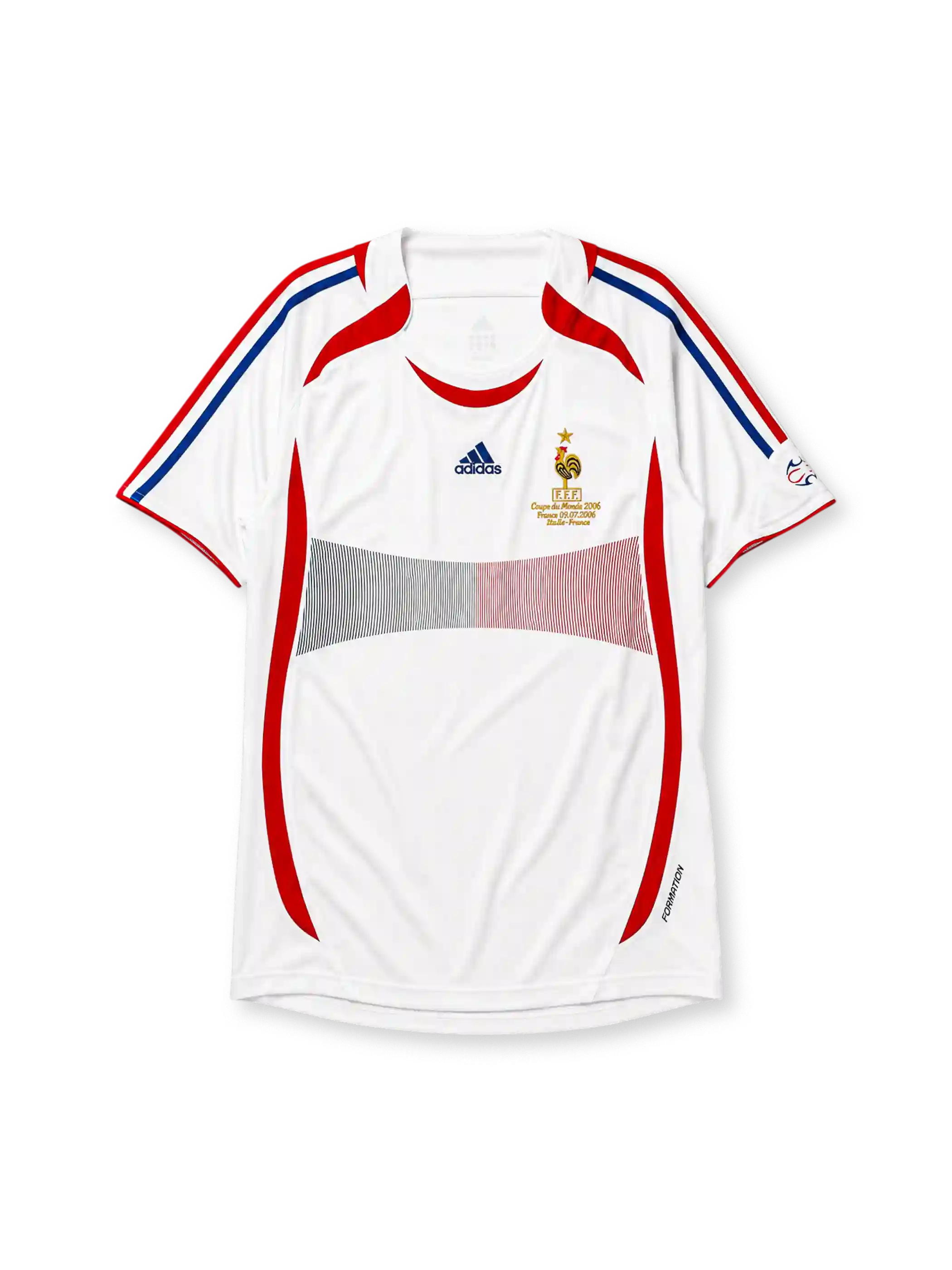 France 2006 away jersey with World Cup Final commemorative badge