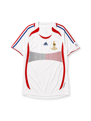 France 2006 away jersey with World Cup Final commemorative badge