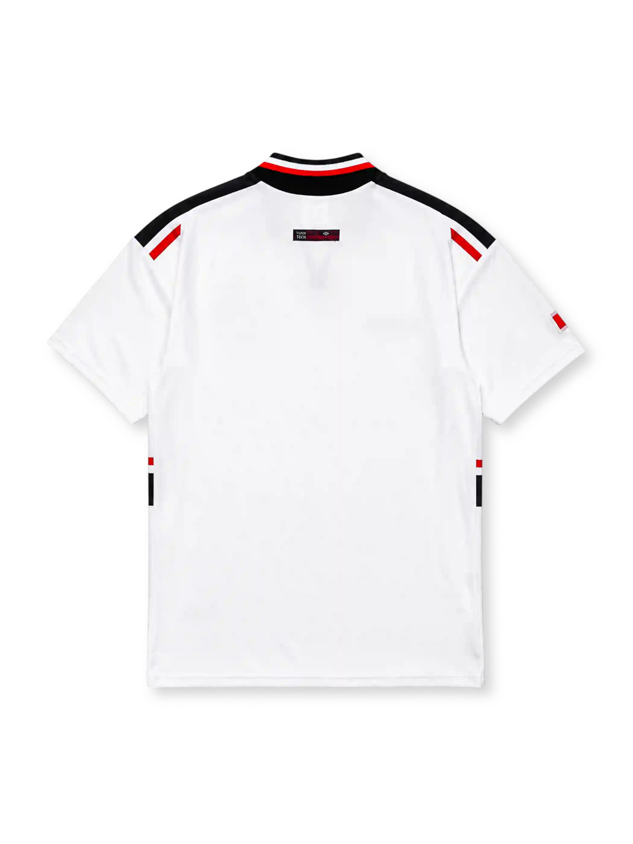 Manchester United 1998-99 away jersey in white with black banding