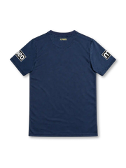 FC Porto 2011/12 navy away jersey with blue and purple zigzag chest band, Nike logo and tmn sponsor