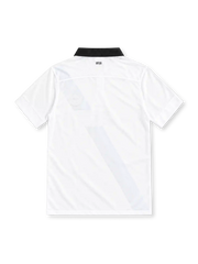 Inter Milan 2011/12 white away jersey with blue and black diagonal sash, Nike logo and Pirelli sponsor