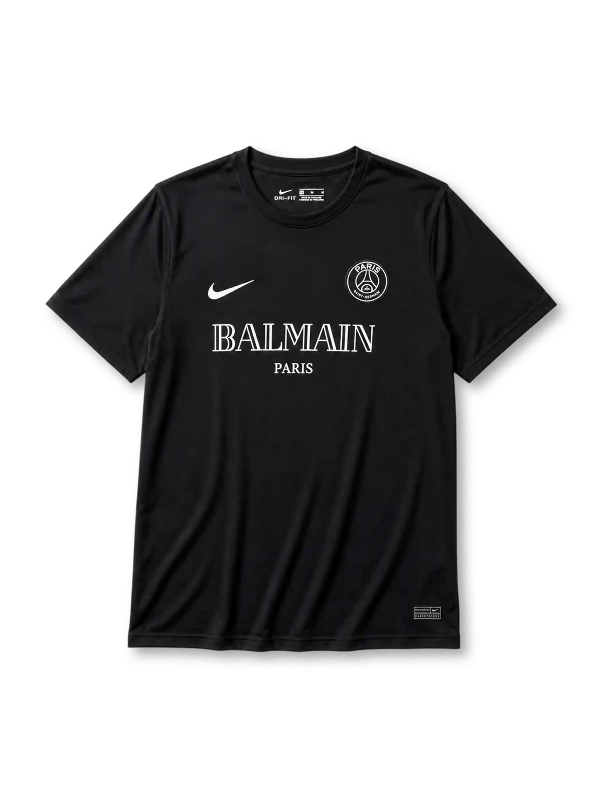 Paris Saint-Germain 2020 Balmain training shirt in black