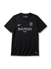 Paris Saint-Germain 2020 Balmain training shirt in black