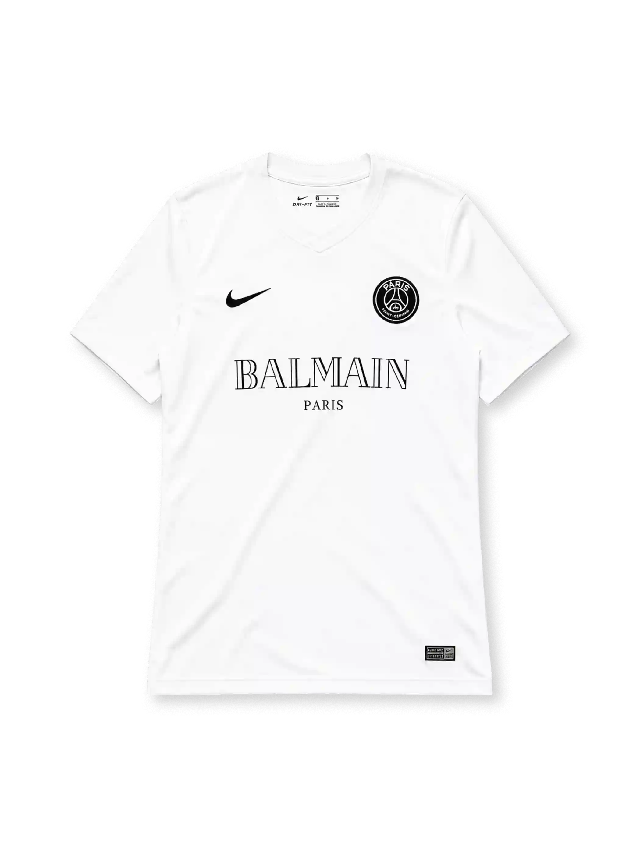 Paris Saint-Germain 2020 Balmain training shirt in white