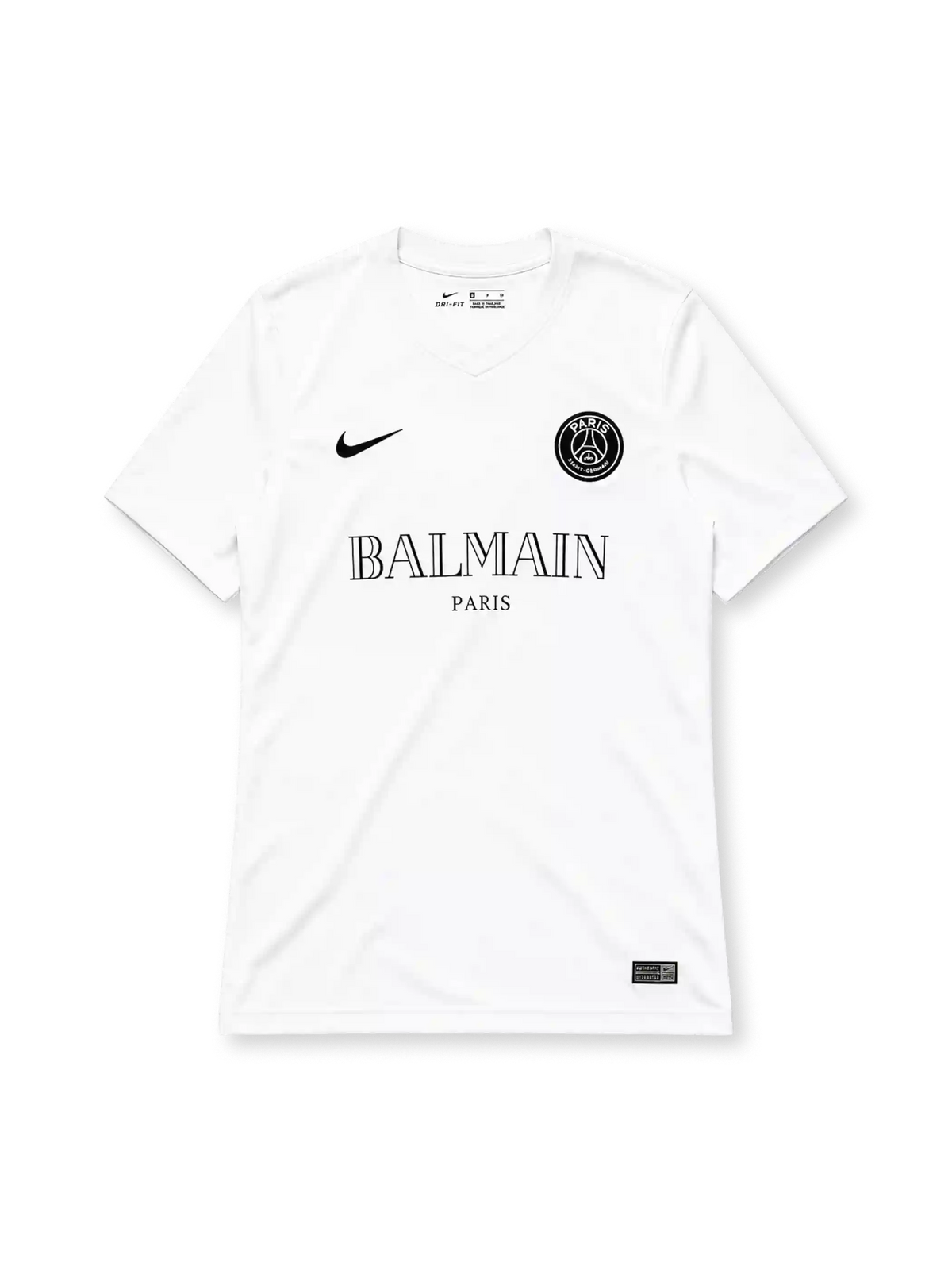 Paris Saint-Germain 2020 Balmain training shirt in white