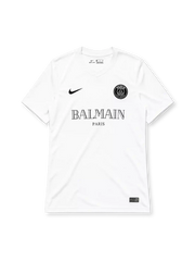 Paris Saint-Germain 2020 Balmain training shirt in white