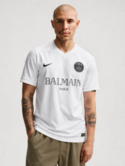 Paris Saint-Germain 2020 Balmain White Training Shirt