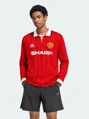 Manchester United 1992/94 Home Long Sleeve Jersey