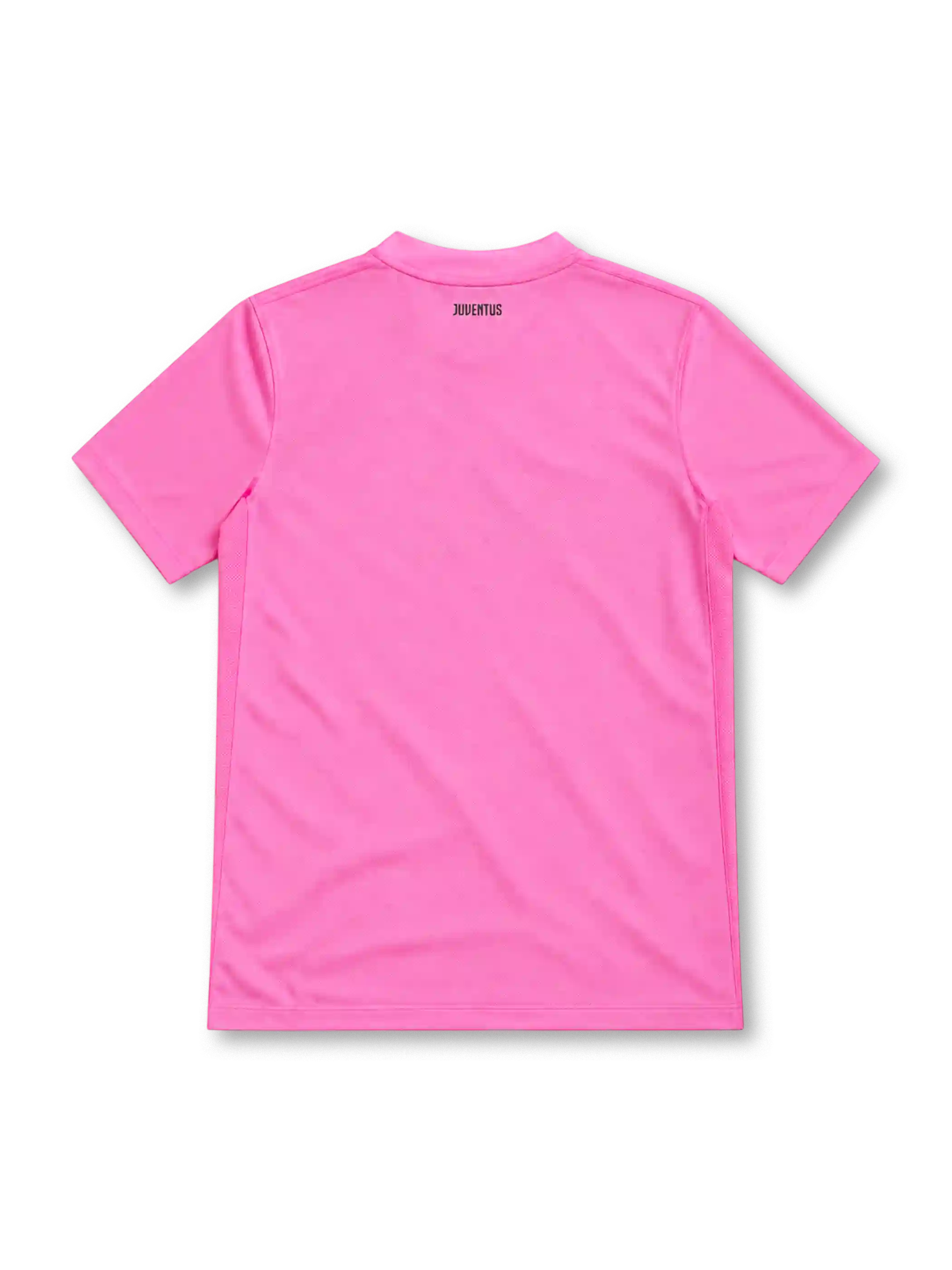 Juventus 2011/12 pink away jersey with giant black star graphic, Nike logo, club crest and Balocco sponsor