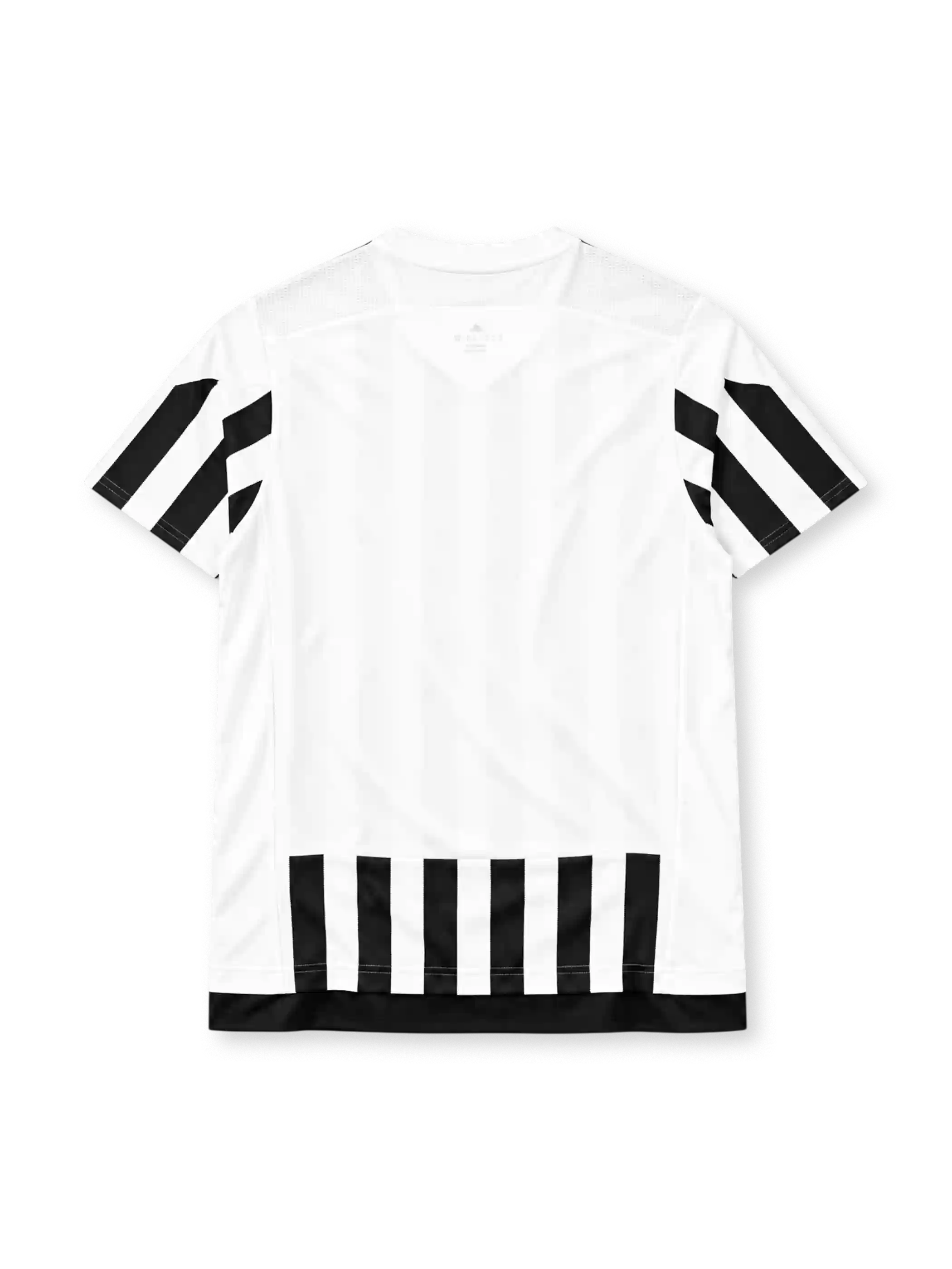 Juventus 2015/16 home retro jersey with black and white stripes and Jeep sponsor