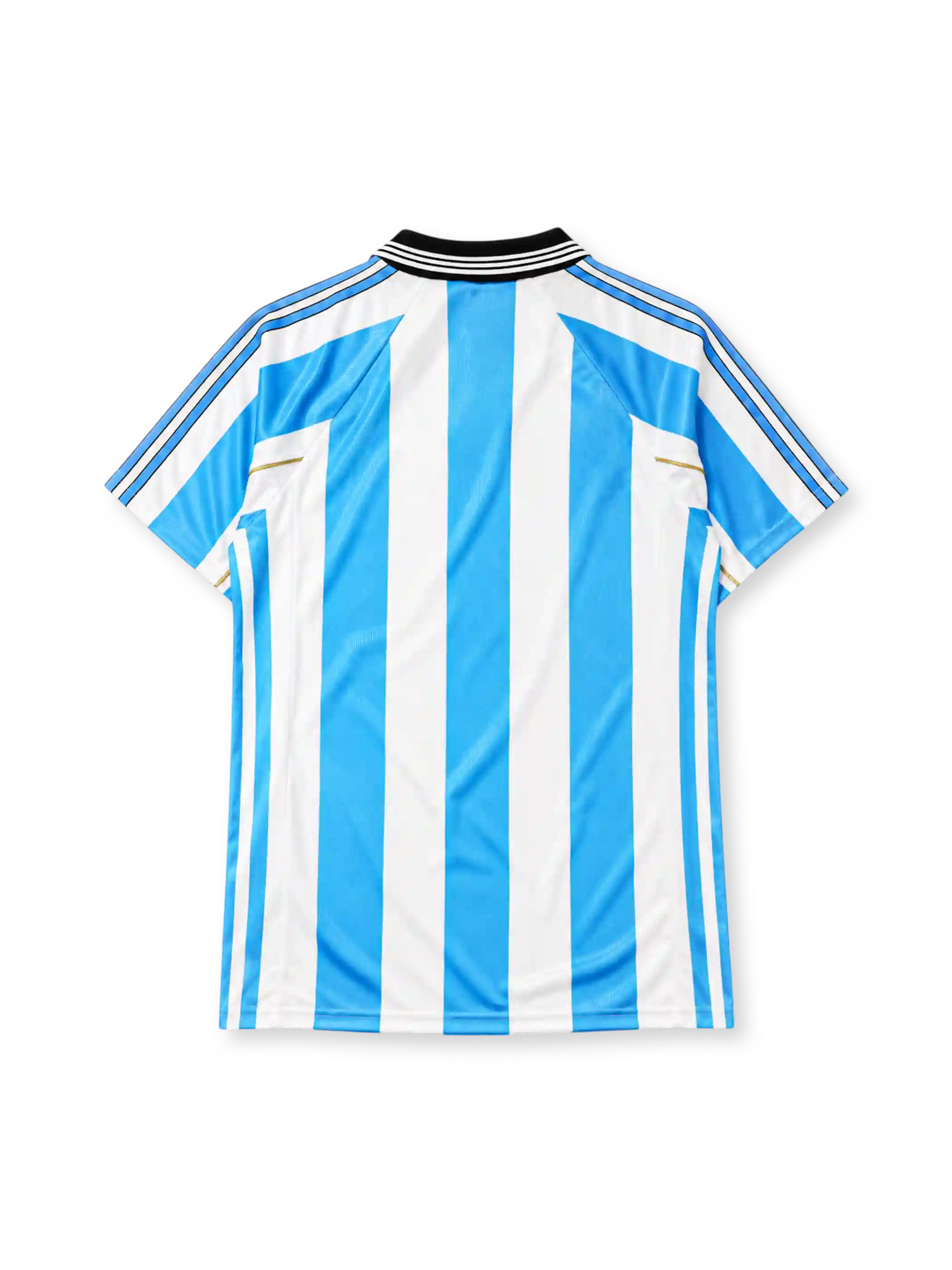 Argentina 1998-99 home jersey in sky blue and white stripes