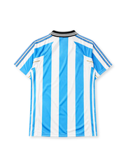Argentina 1998-99 home jersey in sky blue and white stripes