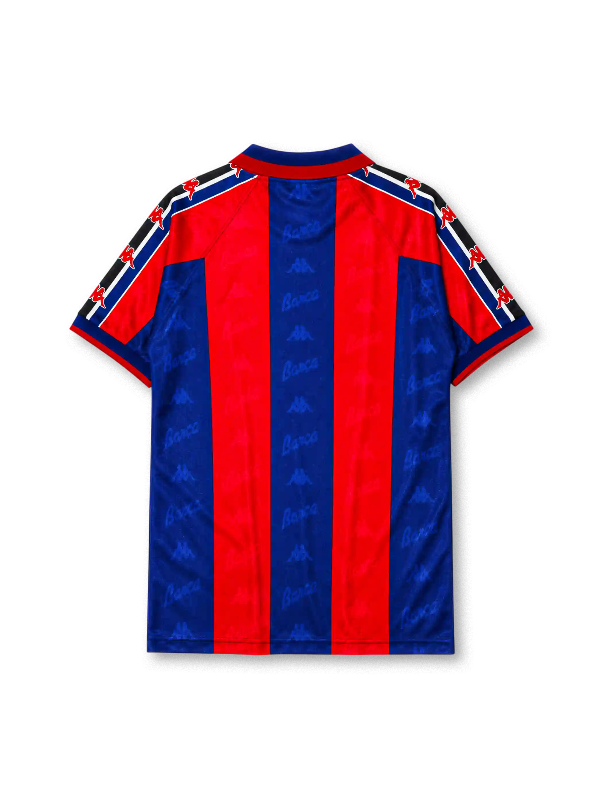 FC Barcelona 1995-97 home jersey in blue and red stripes