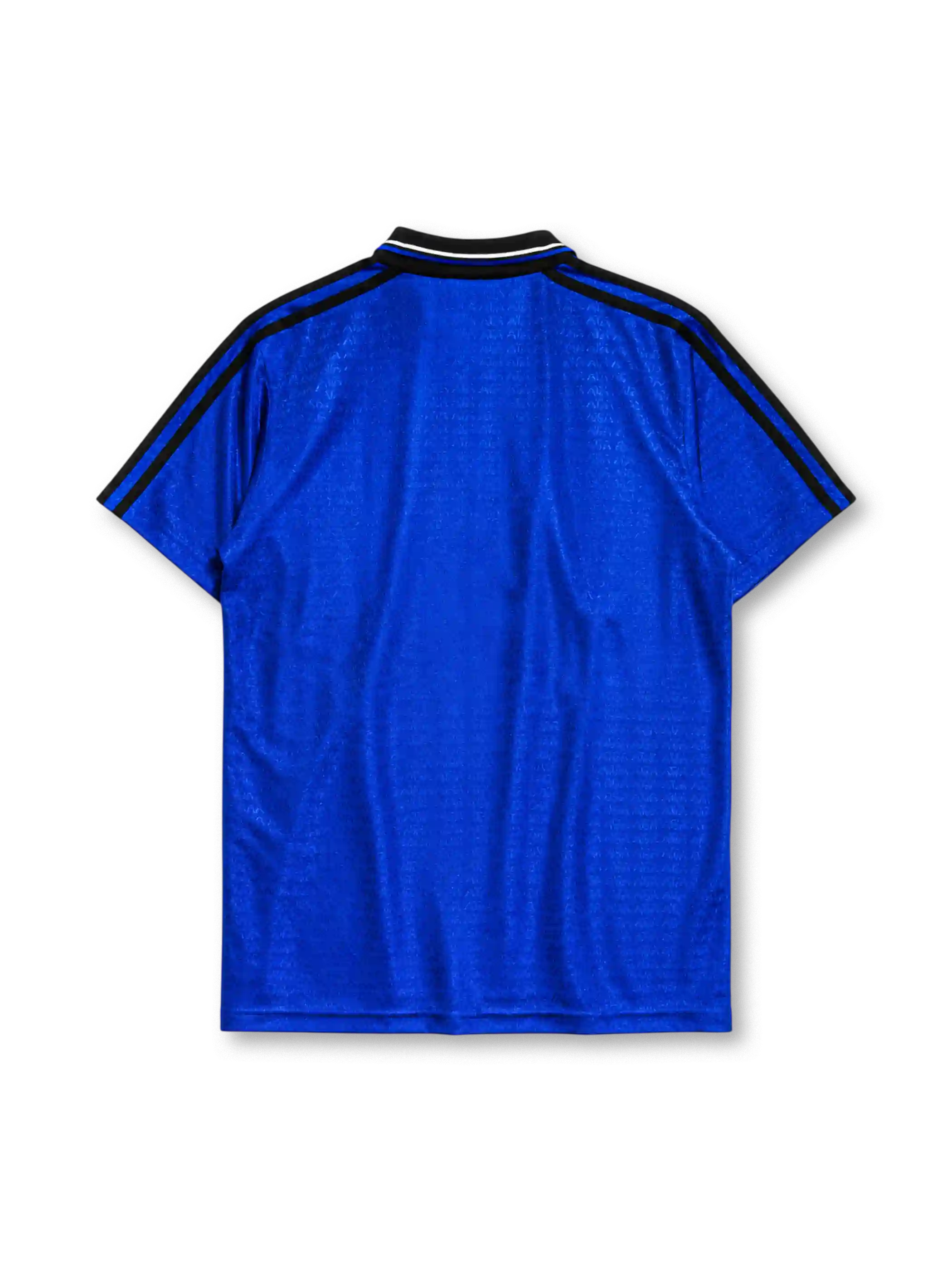 Argentina 1994 away jersey in blue with black diamond pattern