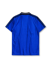 Argentina 1994 away jersey in blue with black diamond pattern