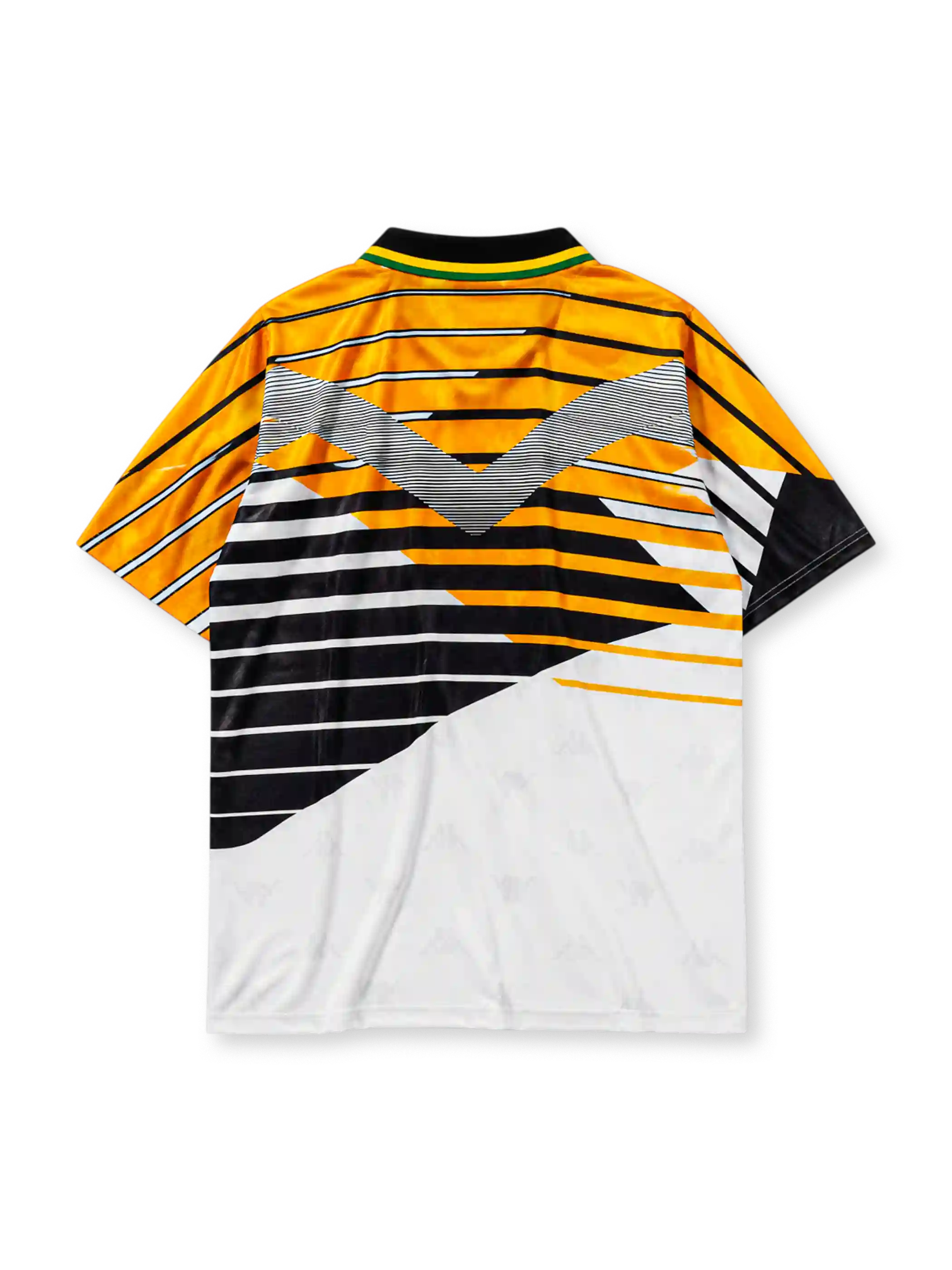 South Africa 1994 home jersey with geometric striped design