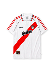 River Plate 1995-96 home jersey with red diagonal sash