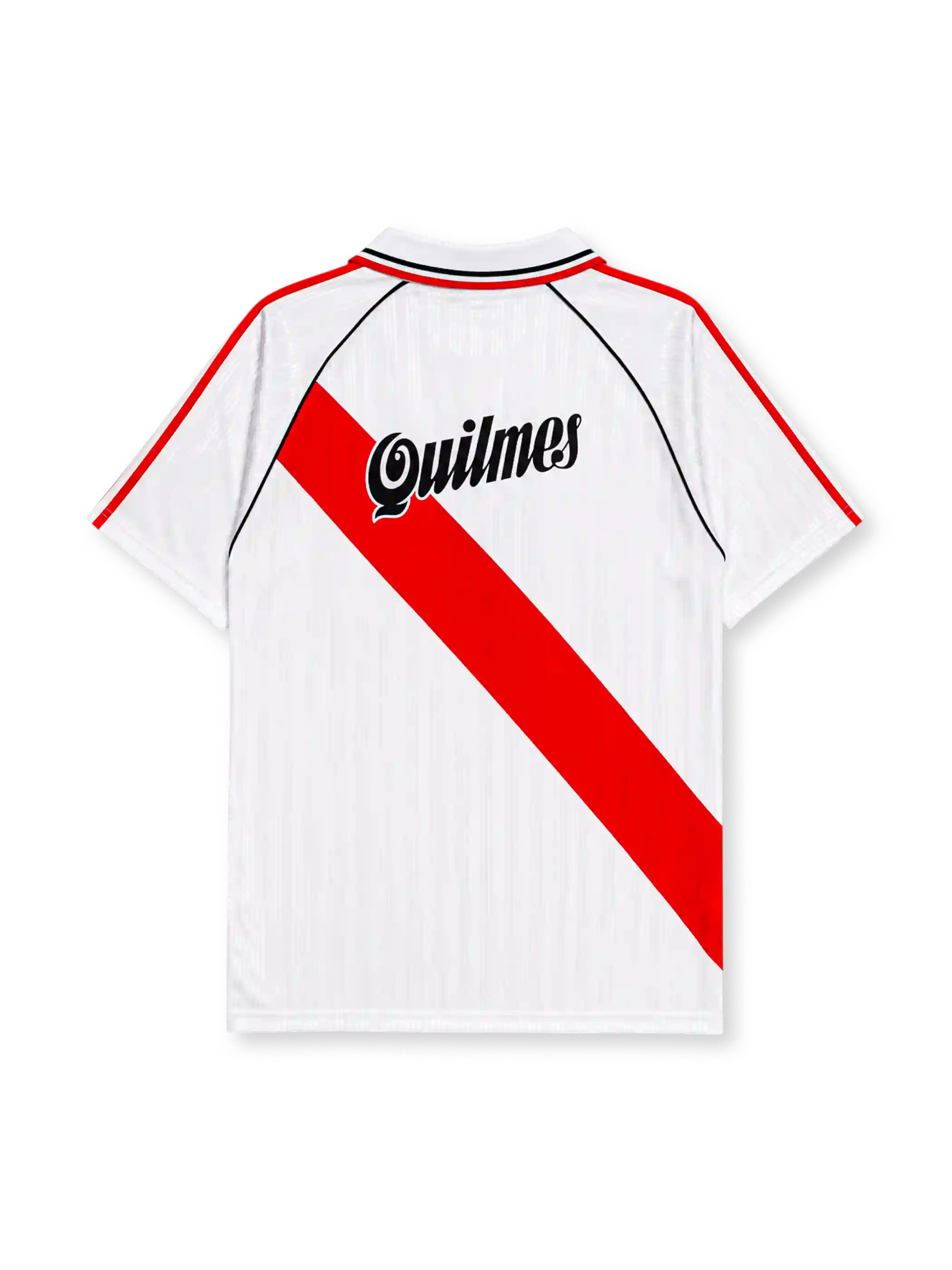 River Plate 1995-96 home jersey with red diagonal sash