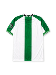 Nigeria 1996 away jersey in white with green center panel