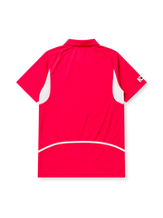 South Korea 2002-03 home jersey in red with curved line design