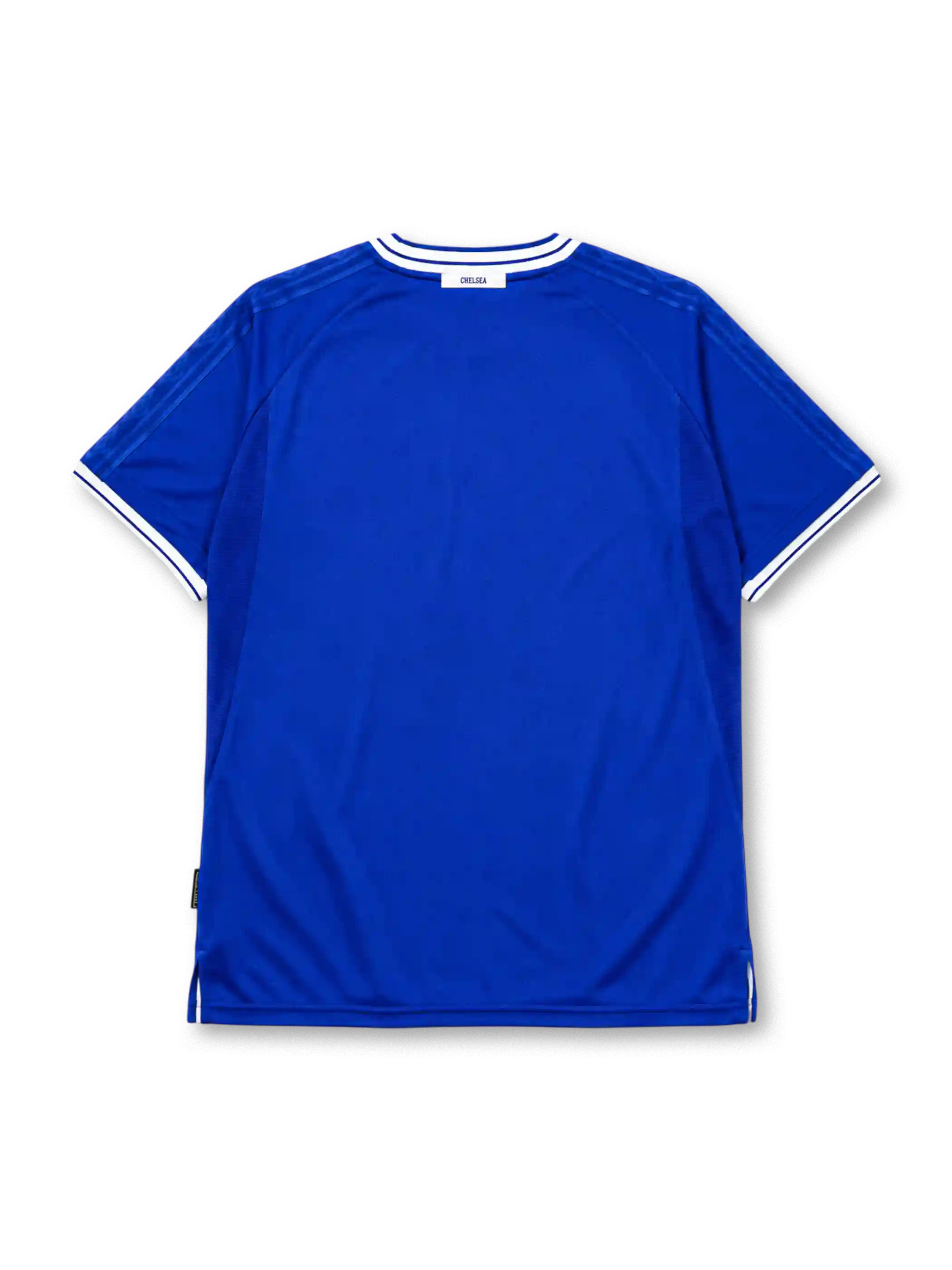 Chelsea 1999-01 home jersey in royal blue with white piping