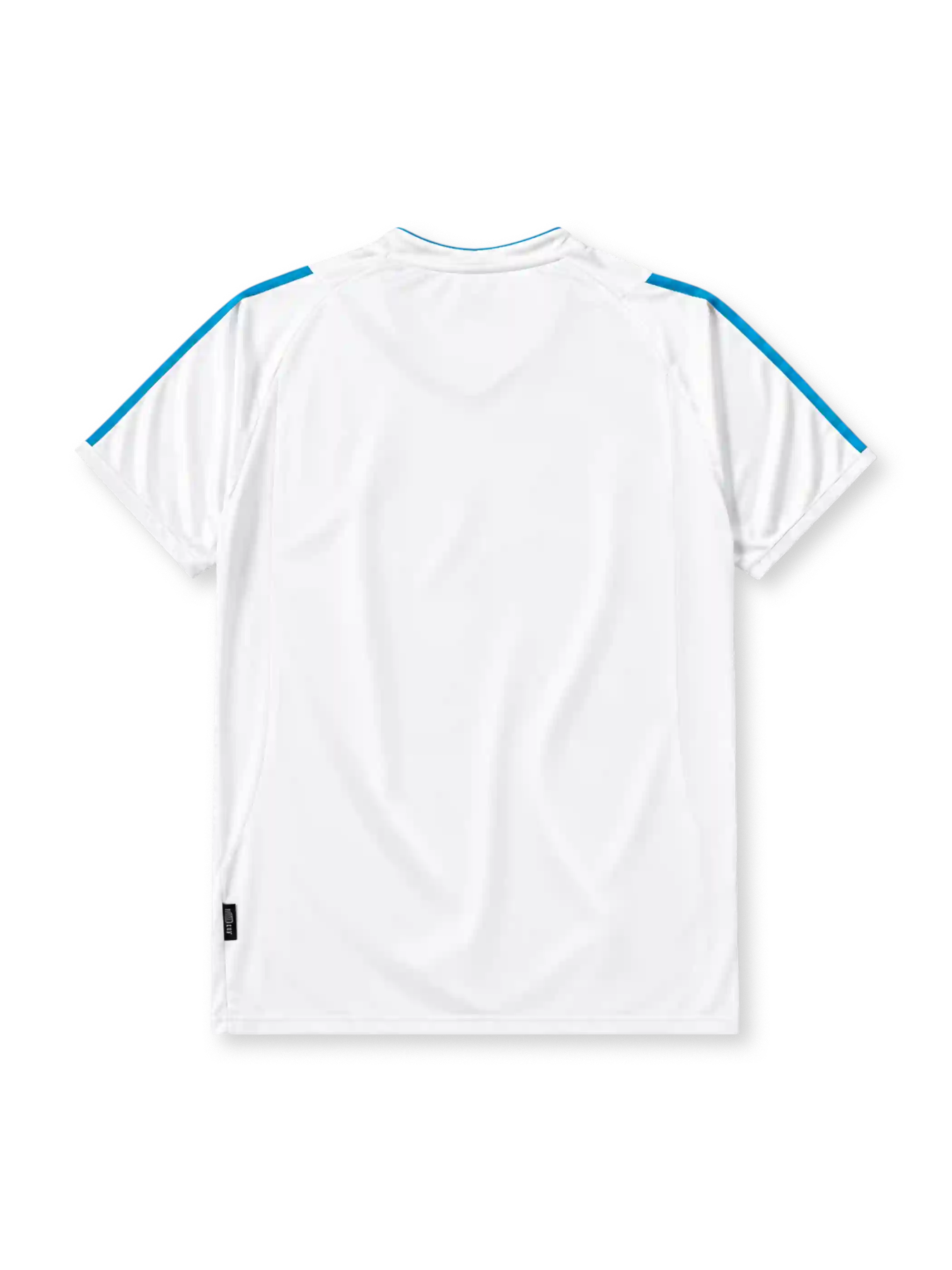 Olympique Marseille 2002-03 home jersey in white with blue stripes