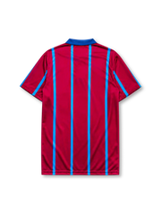 Aston Villa 1993-95 home jersey in claret with blue pinstripes