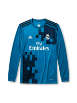Real Madrid 2017-18 Third Long Sleeve Jersey
