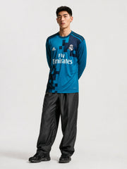 Real Madrid 2017-18 Third Long Sleeve Jersey
