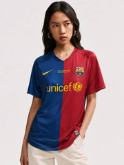 Barcelona 2008-09 Champions League Final Home Jersey
