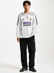 Real Madrid 2006-07 Home Long Sleeve Jersey