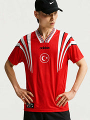 Turkey 1996 Euro Home Jersey
