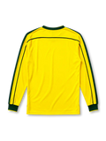 Brazil 1998 yellow home long-sleeve retro football jersey by Nike