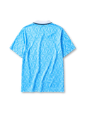 SS Lazio 1991-92 sky blue home retro football jersey with Banco Santo Spirito sponsor