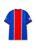 Paris Saint-Germain 1995-96 blue red home retro football jersey with Opel sponsor