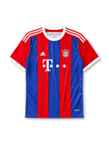 Bayern Munich 2014-15 red blue home retro football jersey with Deutsche Telekom sponsor