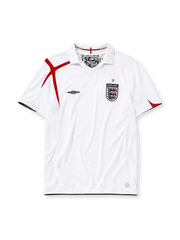 England 2006 white home retro football jersey World Cup Umbro