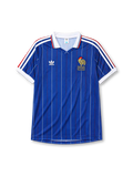 France 1982 blue home retro football jersey World Cup adidas