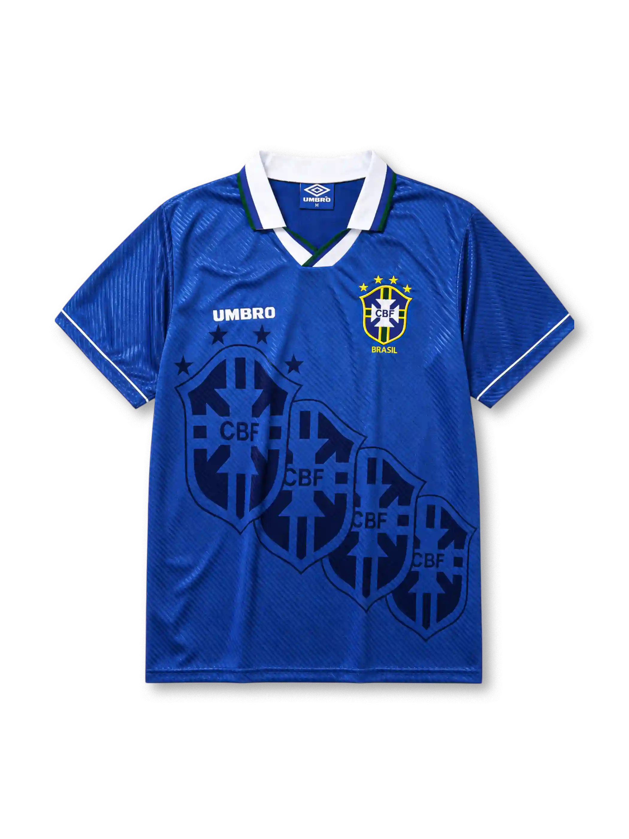 Brazil 1996 blue away retro football jersey Umbro