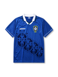 Brazil 1996 blue away retro football jersey Umbro