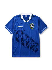 Brazil 1996 blue away retro football jersey Umbro