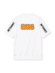 Santos FC 2013 white home retro football jersey with Banco BMG Seara sponsors