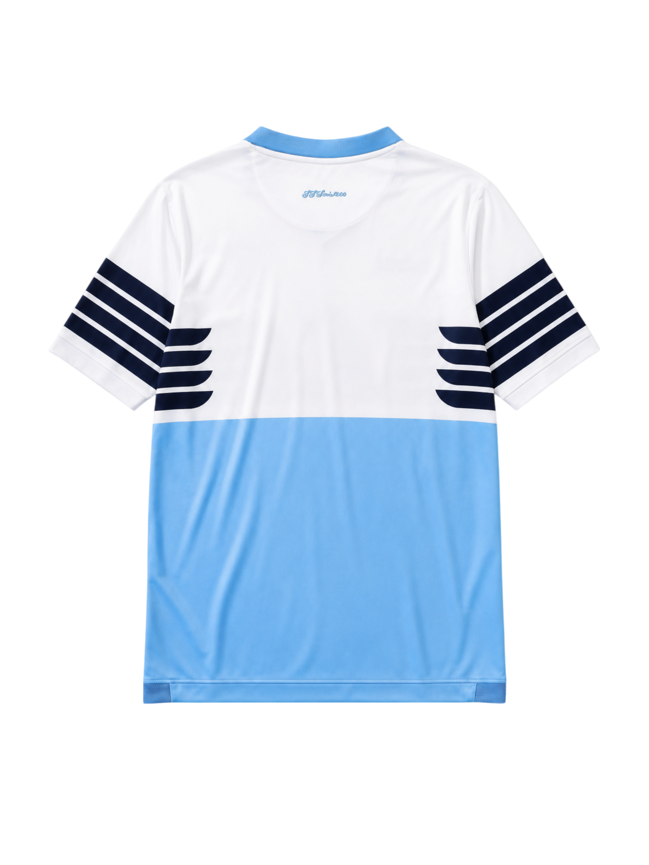 SS Lazio 2014-15 white sky blue home retro football jersey