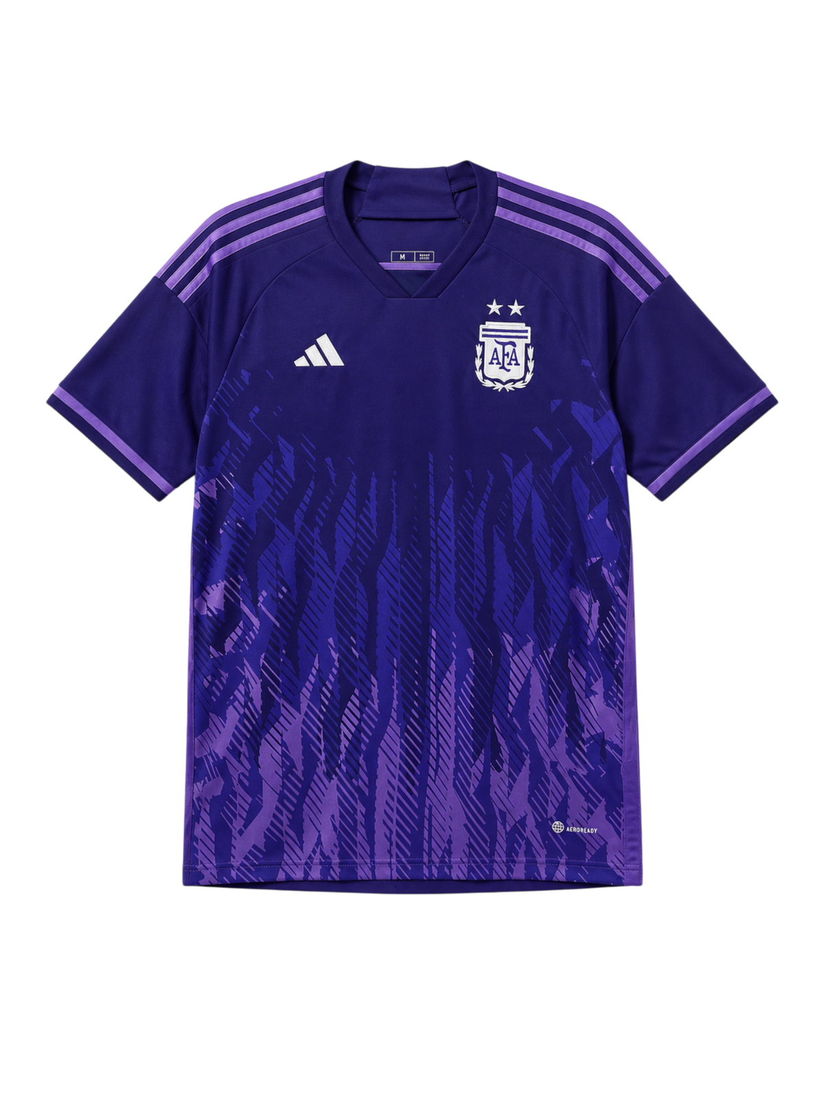 Argentina 2022 purple away retro football jersey World Cup adidas