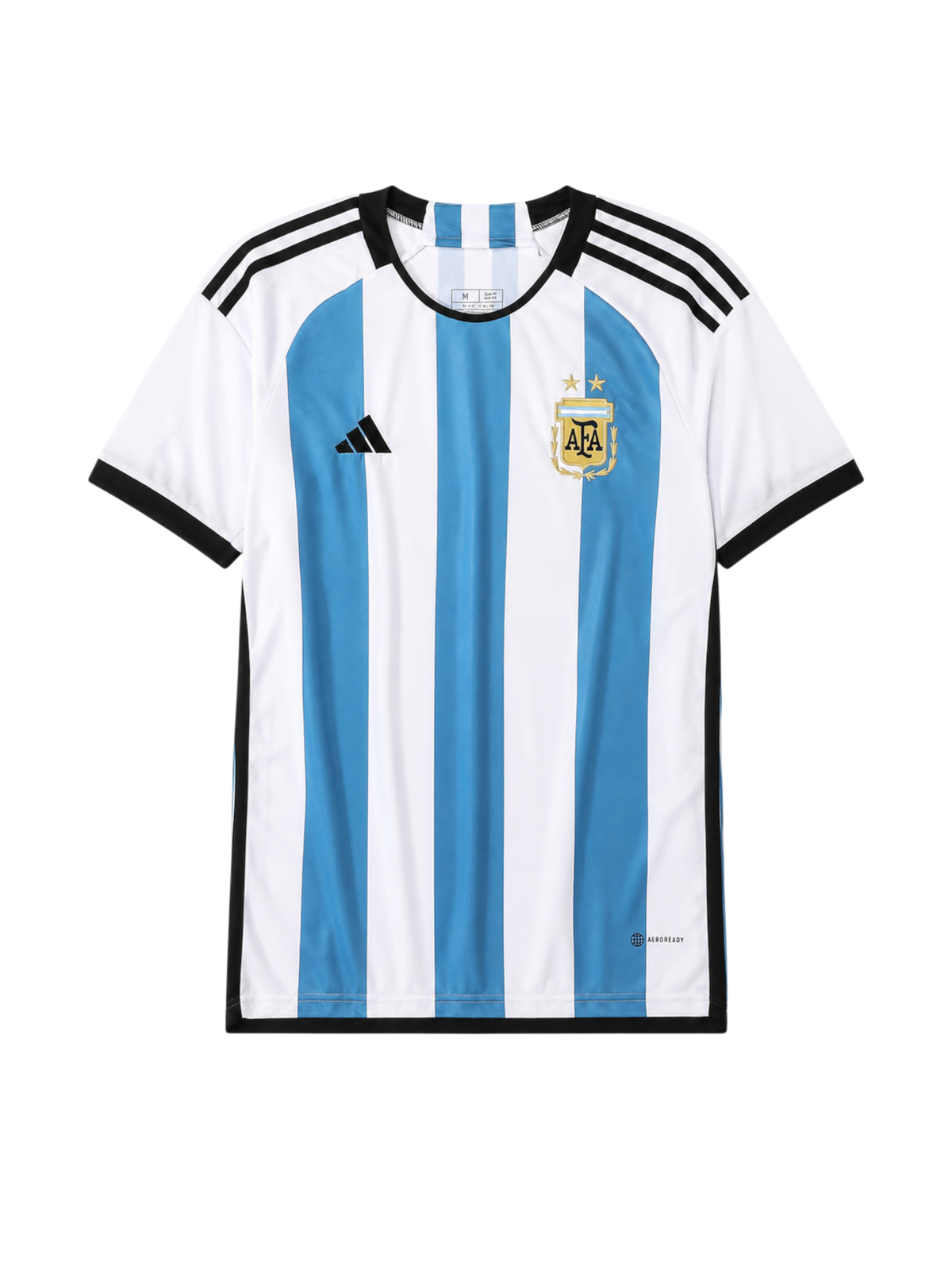 Argentina 2022 white sky blue home retro football jersey World Cup adidas