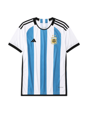 Argentina 2022 white sky blue home retro football jersey World Cup adidas