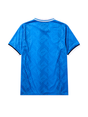 SSC Napoli 1993-94 azure home retro football jersey with Voiello sponsor
