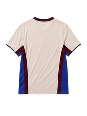 Barcelona 1998-99 cream away retro football jersey Nike
